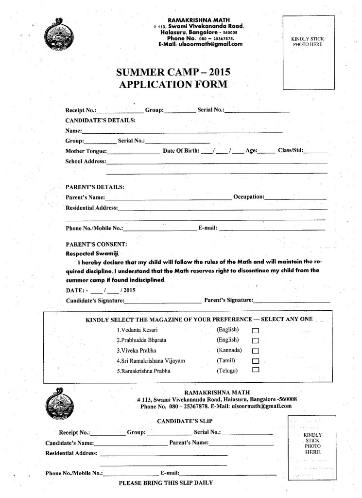 Summer Camp - Appl Form Scan Copy